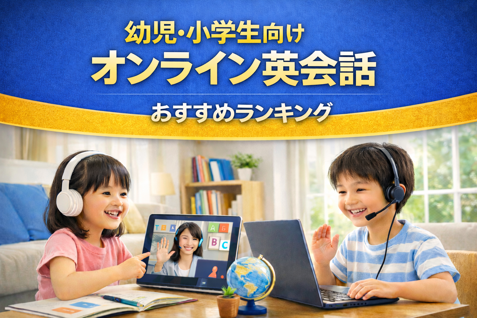 幼児・小学生向けオンライン英会話徹底比較|失敗しない選び方とおすすめランキング