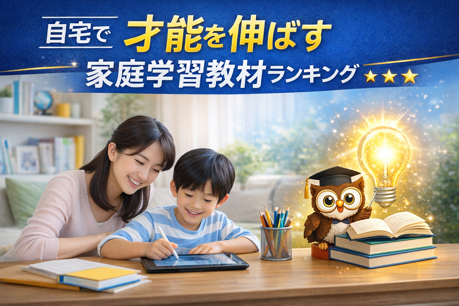才能を伸ばす才育型教育ができるおすすめ教材ランキング【幼児〜中学生対応】