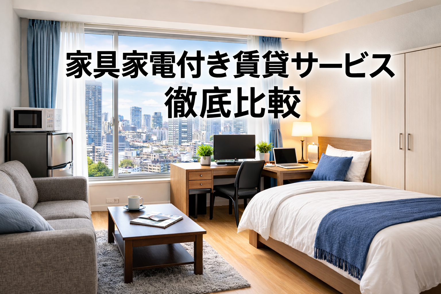 家具家電付き賃貸サービス徹底比較｜一人暮らし初心者に選ばれるレオパレス21