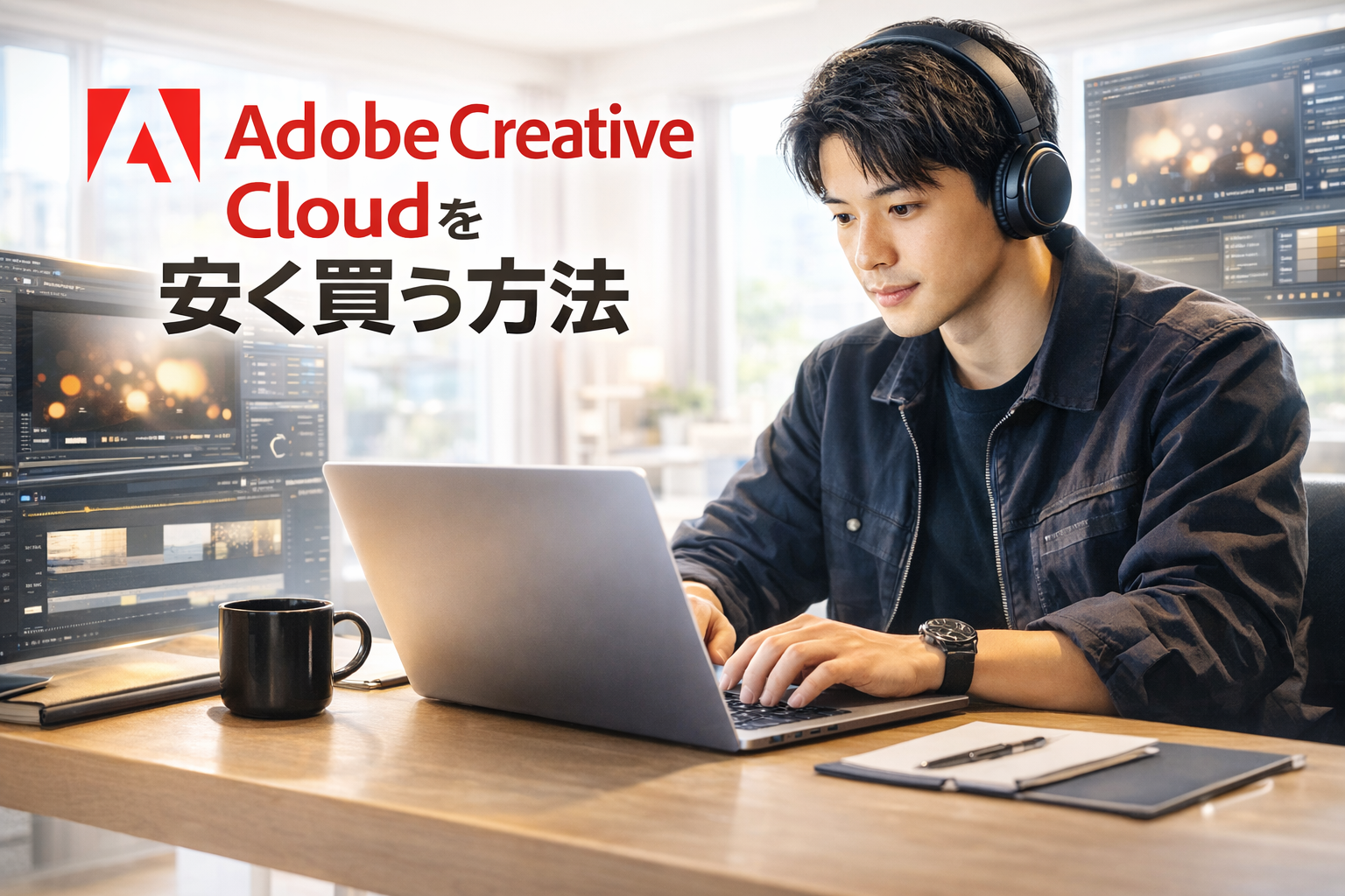 Adobe Creative Cloudを安く買う方法ランキング｜副業デザイナーにおすすめの購入方法を徹底比較
