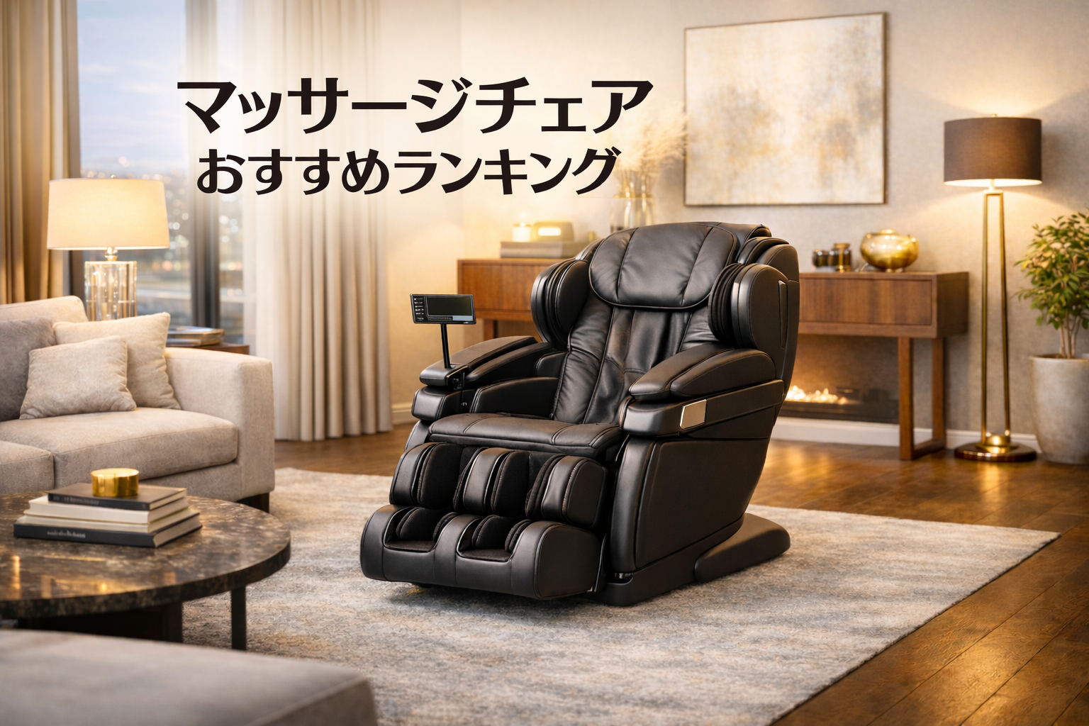 マッサージチェアおすすめランキング|肩こり・腰痛対策に人気の家庭用モデル比較