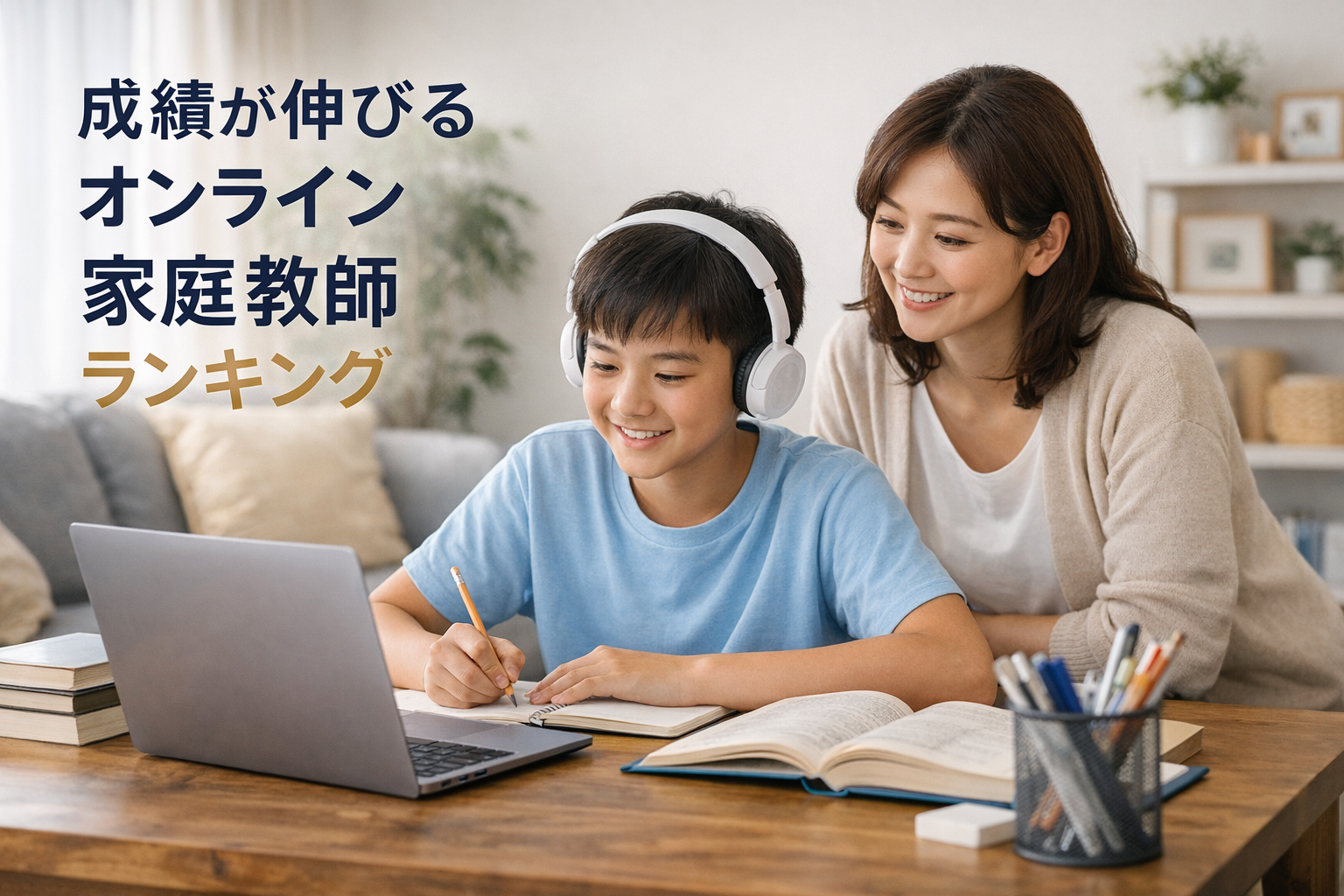 成績が伸びるオンライン家庭教師ランキング5選｜保護者が選ぶ人気サービス比較